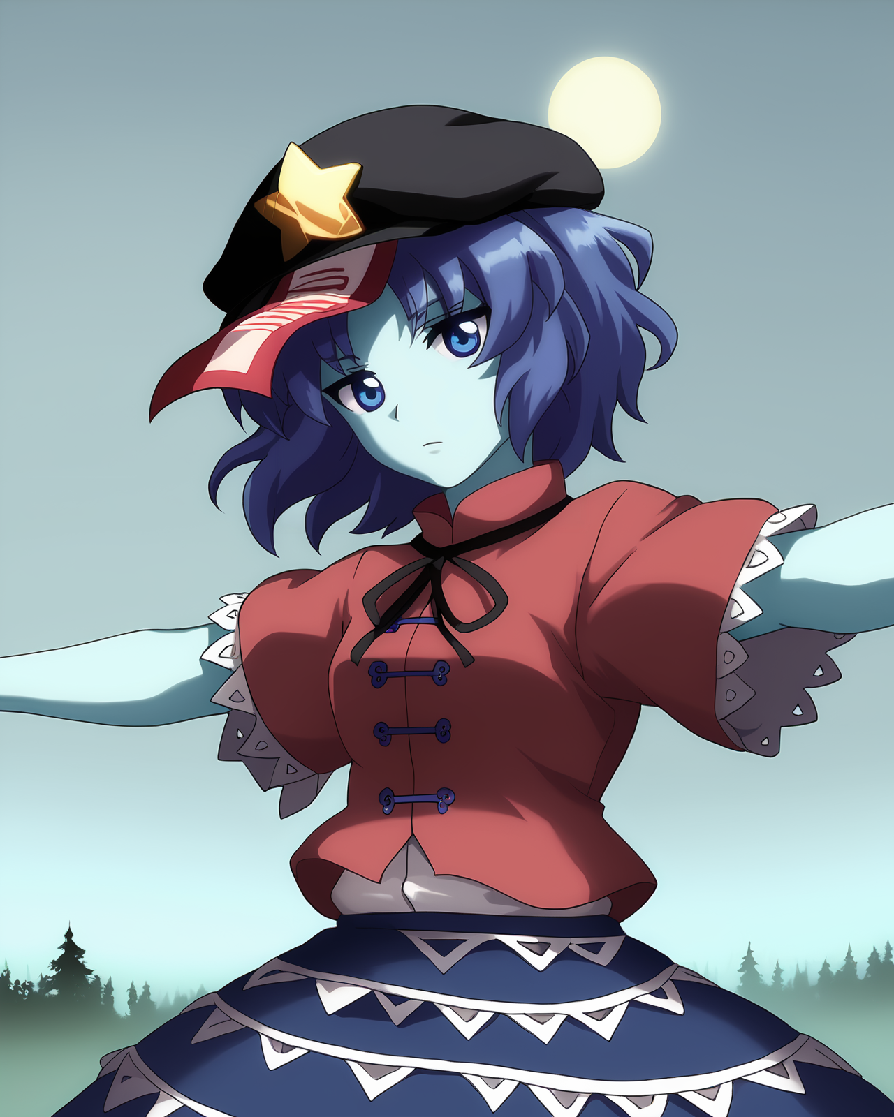 00904-3854300442-score_9, score_8, score_7, masterpiece, best quality, _lora_touhou_tgm_1_, _lora_Touhou_pony_0.85_, 1girl, (miyako yoshika_1.2),.png
